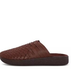 Malibu Sandals‎ Colony Micro Fiber Strap Mule Brown Men's Size 9